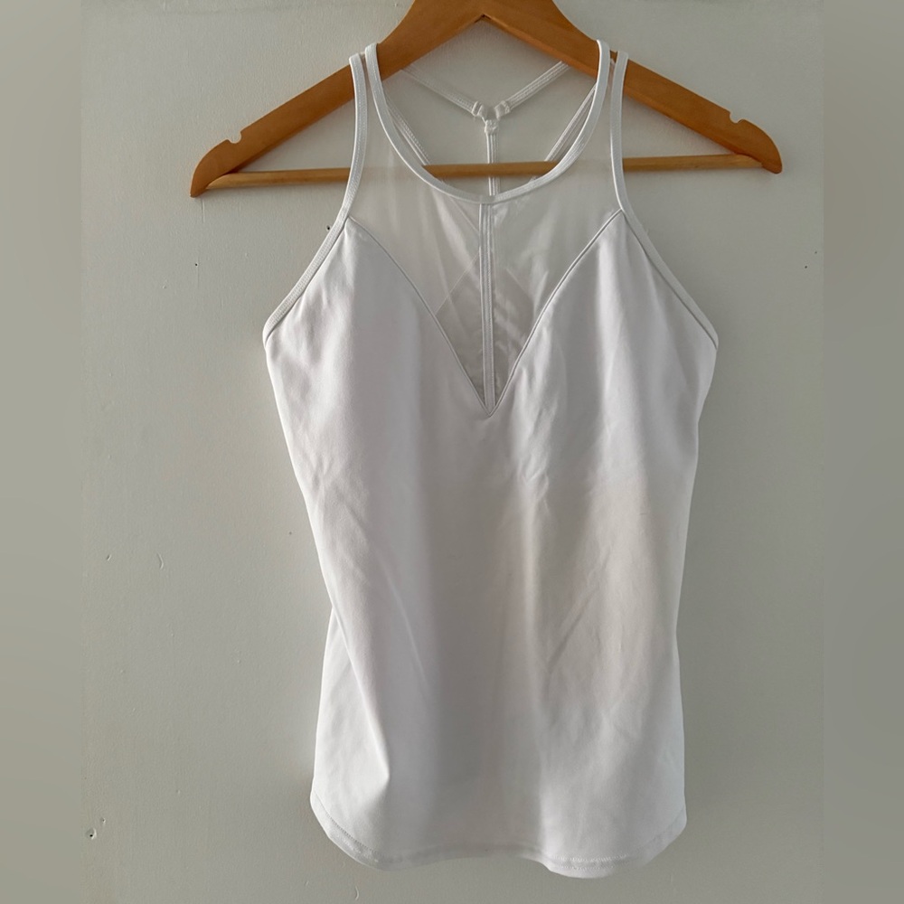 ALO Yoga White Tank Top